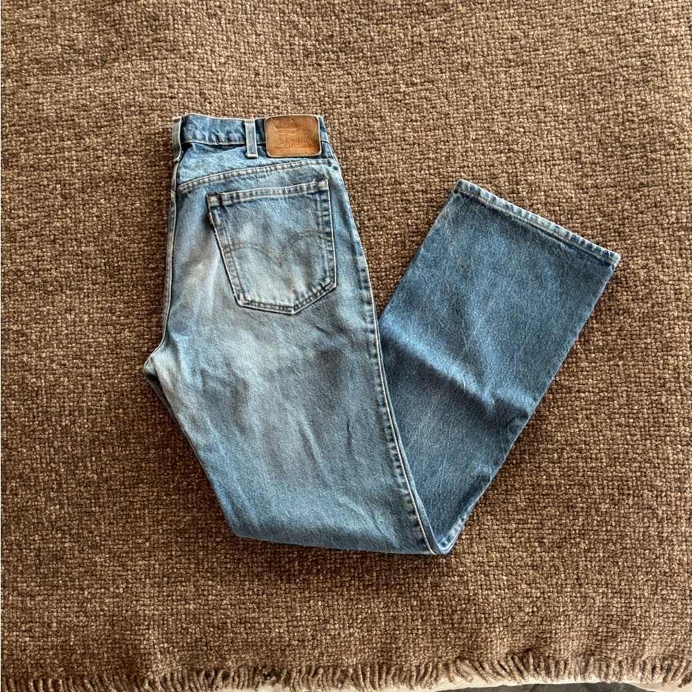Levi's Light Blue Straight-Leg Jeans